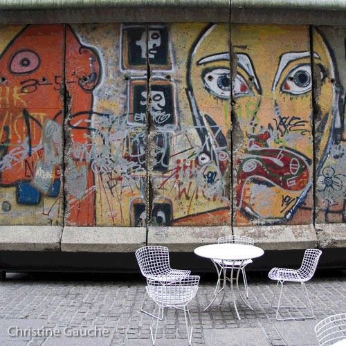 Mur de Berlin à New-York - Graffiti - Photographie de Christine Gauche