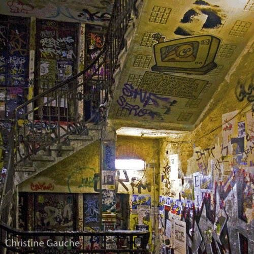 Atelier d'artiste à Berlin 3 - Graffiti - Photographie de Christine Gauche