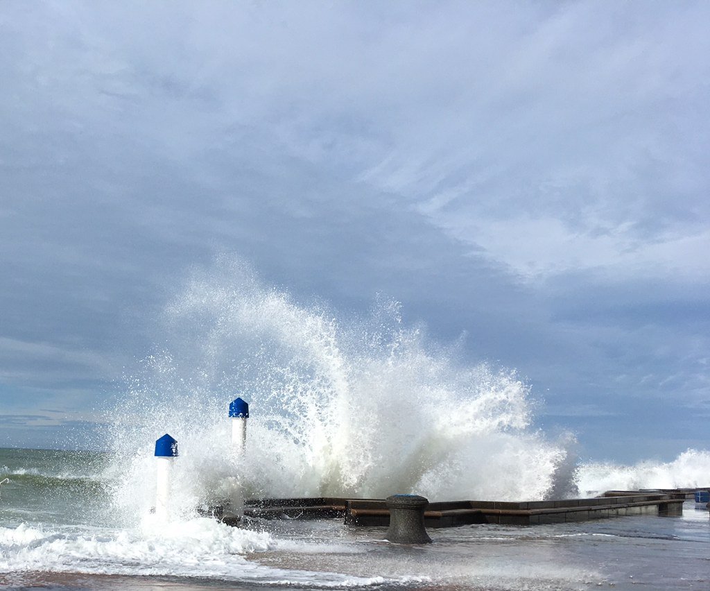Marée haute à Wimereux - Mer - Photographie de Christine Gauche